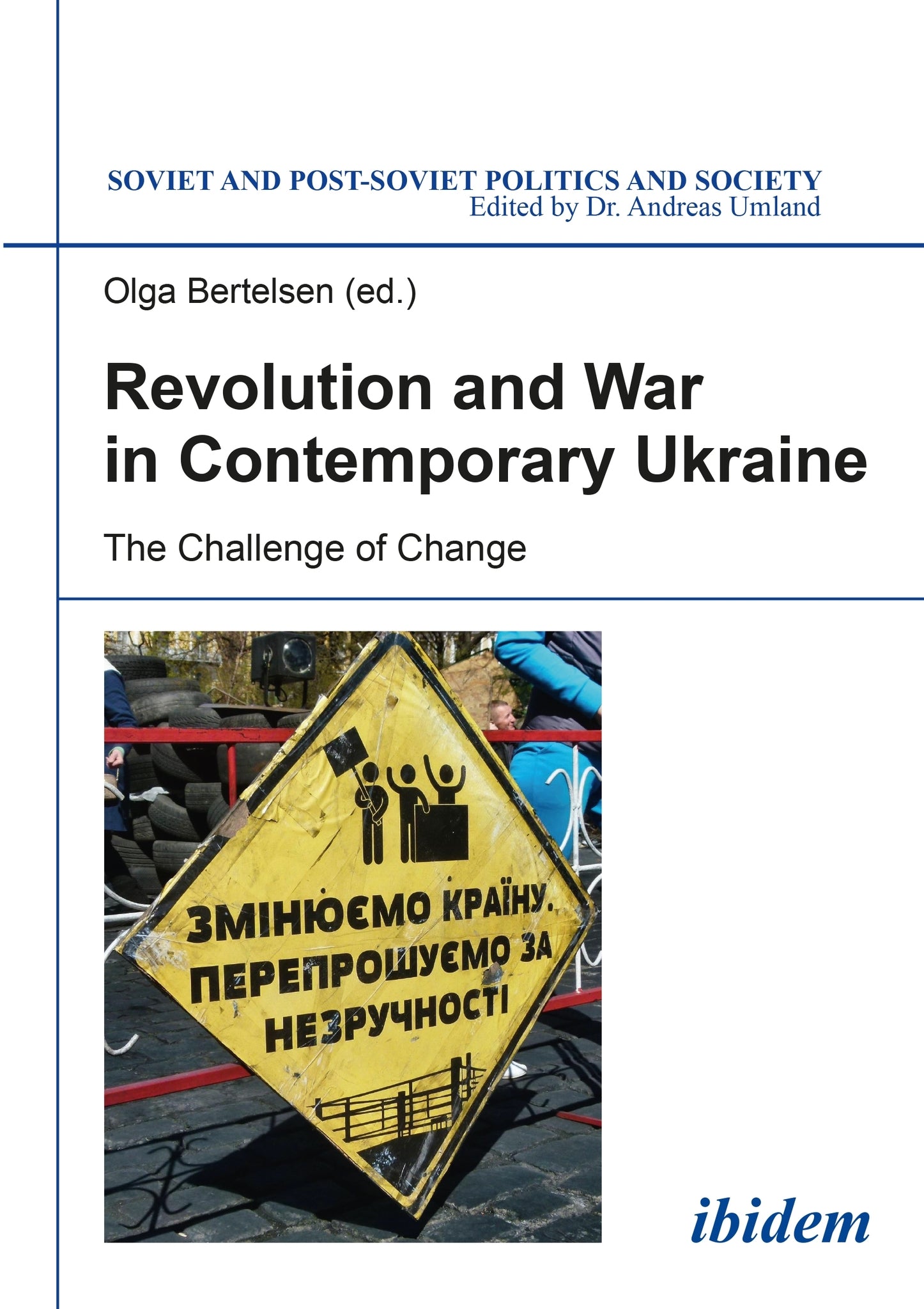 Cover image for Revolution and War in Contemporary Ukraine ISBN 9783838210568